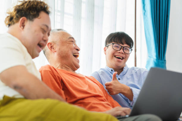 Stock photo of a house or family