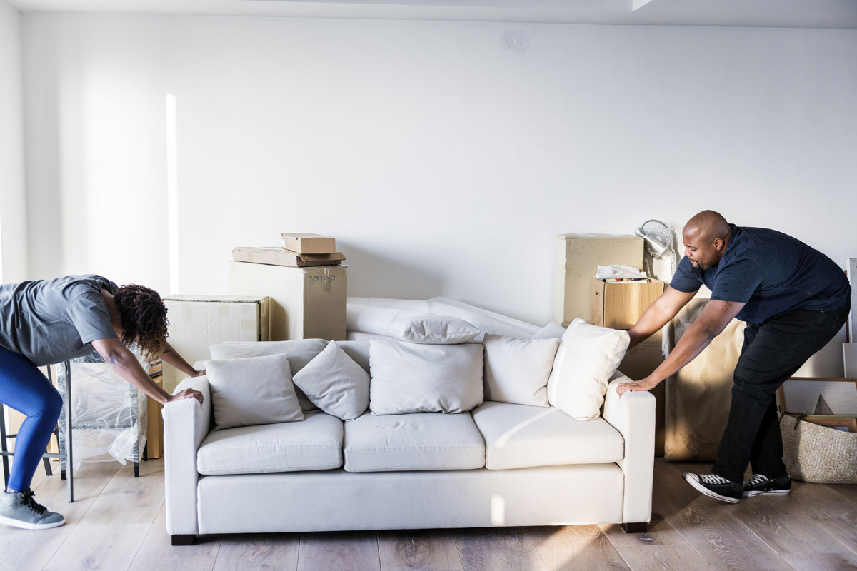 Stock photo of a living room